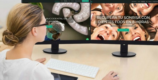 doctor gutiérrez monterde seo diseño web proyecto clínica odontológica dentista marketing digital online alicante kamene projects